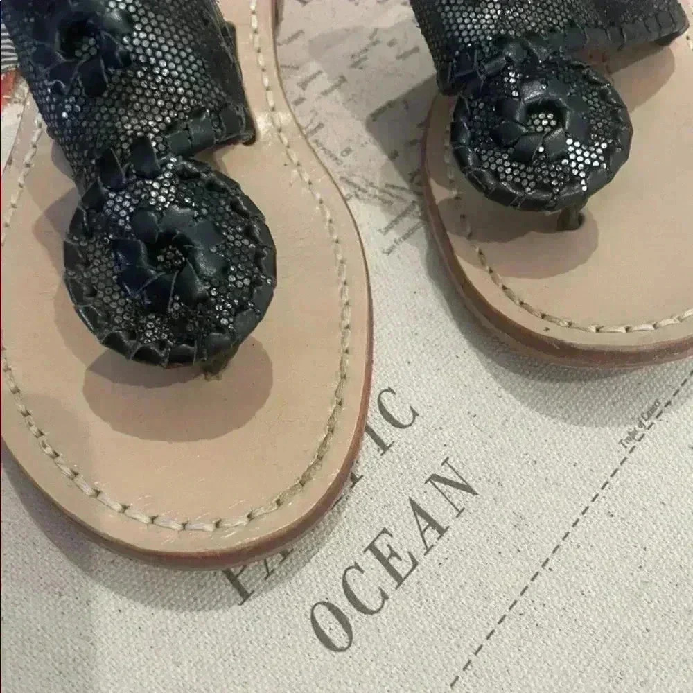 Jack Rogers Heritage Leather Sandals Size 6 EUC - Picture 3 of 7